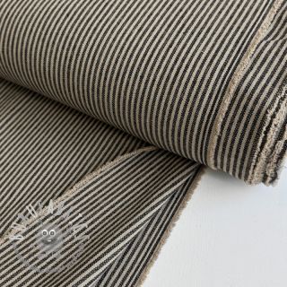 Tessuto decorativo Simone lin noir