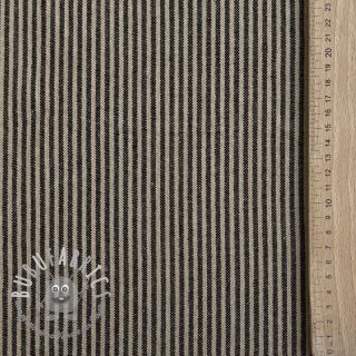 Tessuto decorativo Simone lin noir