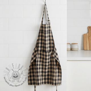 Tessuto decorativo Celestin lin noir