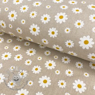 Tessuto decorativo Linenlook Daisies