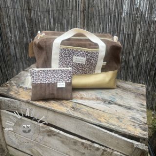 Velluto a coste HUGGY chocolat