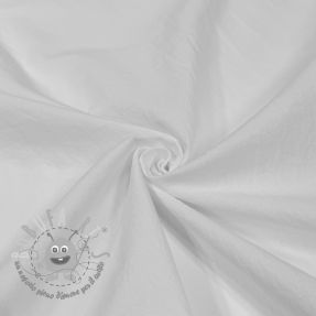 Tessuto di cotone WASHED white