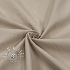 Tessuto di cotone WASHED beige