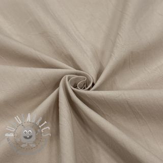 Tessuto di cotone WASHED beige