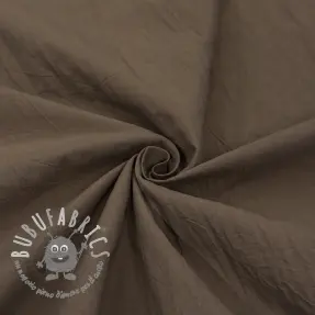 Tessuto di cotone WASHED taupe