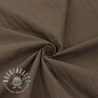 Tessuto di cotone WASHED taupe