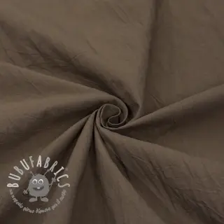 Tessuto di cotone WASHED taupe