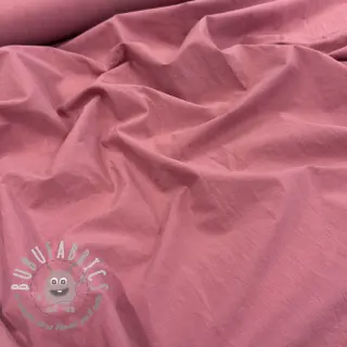 Tessuto di cotone WASHED dark blush