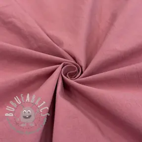 Tessuto di cotone WASHED dark blush