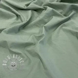 Tessuto di cotone WASHED old green
