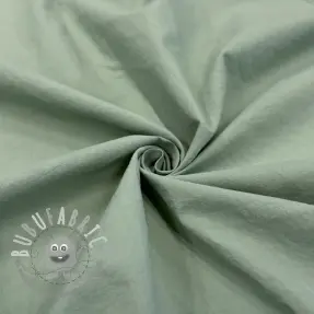 Tessuto di cotone WASHED old green