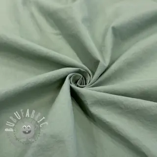 Tessuto di cotone WASHED old green