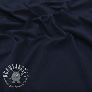 Tessuto di cotone WASHED navy