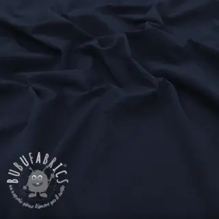 Tessuto di cotone WASHED navy