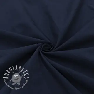 Tessuto di cotone WASHED navy