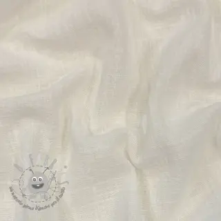 Tessuto di cotone SLUB WASHED off white