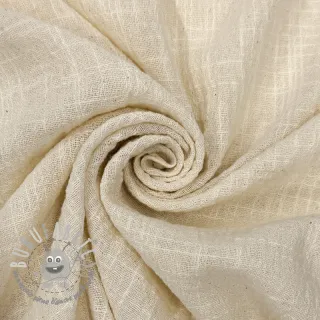 Tessuto di cotone SLUB WASHED SIMPLY NATURAL