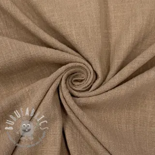 Tessuto di cotone SLUB WASHED sand