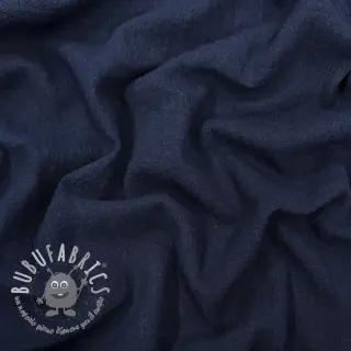 Tessuto di cotone SLUB WASHED navy