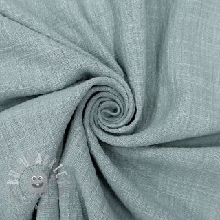 Tessuto di cotone SLUB WASHED blue