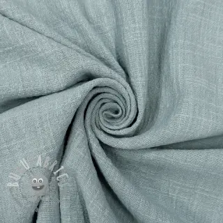 Tessuto di cotone SLUB WASHED blue