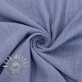 Tessuto di cotone SLUB WASHED orchid