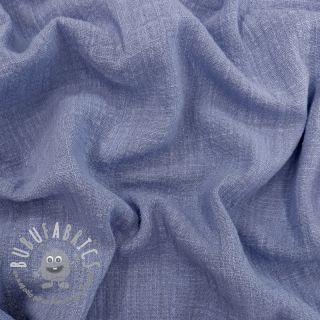 Tessuto di cotone SLUB WASHED orchid