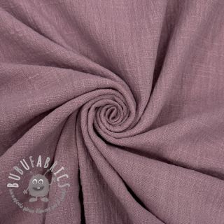 Tessuto di cotone SLUB WASHED lavender
