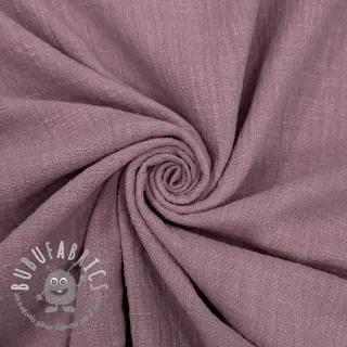 Tessuto di cotone SLUB WASHED lavender