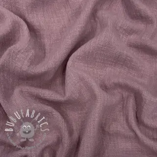 Tessuto di cotone SLUB WASHED lavender