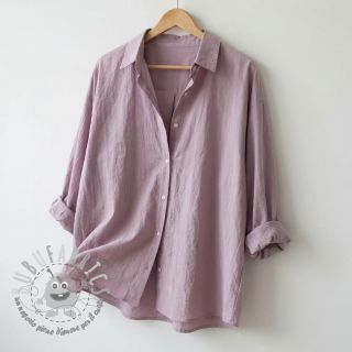 Tessuto di cotone WASHED grape