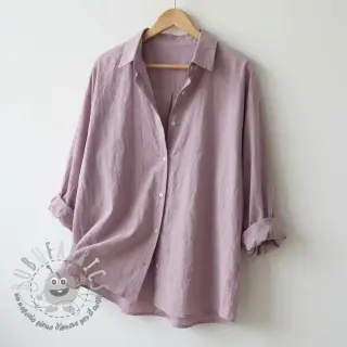 Tessuto di cotone WASHED grape