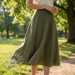 Tessuto di cotone WASHED pickle