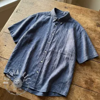 Tessuto di cotone SLUB WASHED jeans