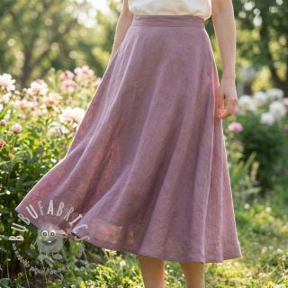 Tessuto di cotone SLUB WASHED lavender