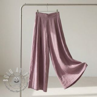 Tessuto di cotone SLUB WASHED lavender