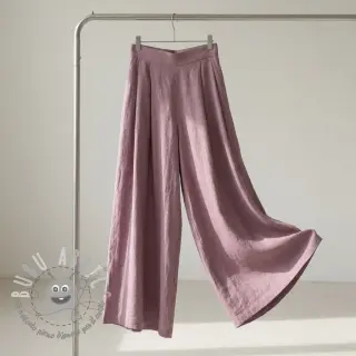 Tessuto di cotone SLUB WASHED lavender