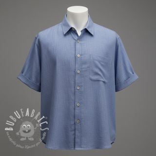 Tessuto di cotone SLUB WASHED orchid