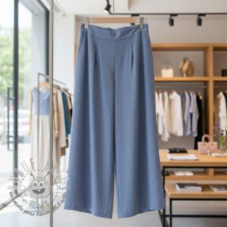 Tessuto di cotone SLUB WASHED orchid