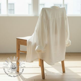 Tessuto di cotone SLUB WASHED ecru