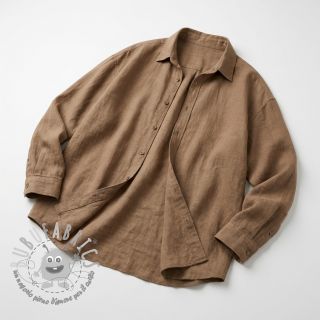 Tessuto di cotone SLUB WASHED sand