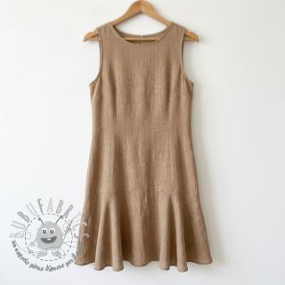 Tessuto di cotone SLUB WASHED sand