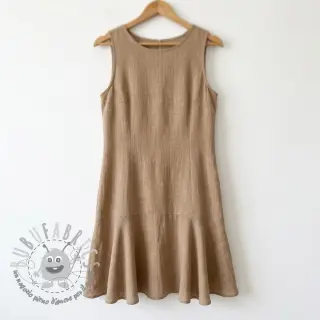 Tessuto di cotone SLUB WASHED sand
