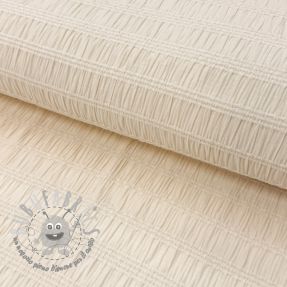Viscosa CHENILLE JACQUARD ecru