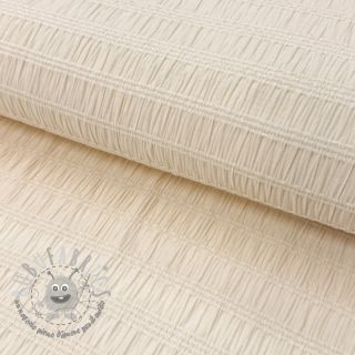 Viscosa CHENILLE JACQUARD ecru