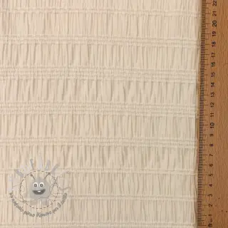 Viscosa CHENILLE JACQUARD ecru