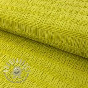 Viscosa CHENILLE JACQUARD lime