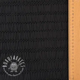 Viscosa CHENILLE JACQUARD black