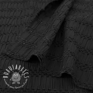 Viscosa CHENILLE JACQUARD black