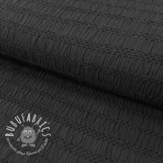 Viscosa CHENILLE JACQUARD black